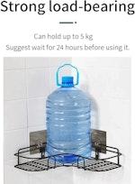 Corner Shower Caddy with 2 Hooks alternate 5