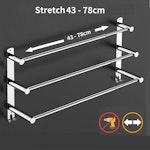 Adjustable Triple Towel Bar alternate 1