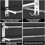 Adjustable Triple Towel Bar alternate 5