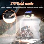 Adjustable Triple-Head Solar Lights for Outdoor alternate 4