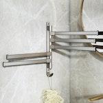 5-Tier Stainless Steel Swivel Towel Rack alternate 7