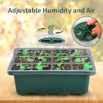 10-Pack Seed Starter Tray Kits with Dome & Base alternate 3