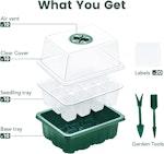 10-Pack Seed Starter Tray Kits with Dome & Base alternate 5