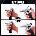 Refillable Butane Kitchen Torch for BBQ alternate 3
