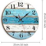 Silent Quartz Wall Clock, Easy Read alternate 4