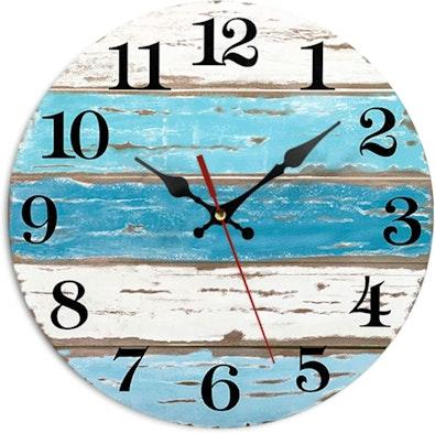 Silent Quartz Wall Clock, Easy Read cover
