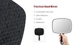 Extra Large Black Handheld Mirror with Handle alternate 8