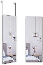 Full Length Square Mirror 106x35cm - Black thumbnail