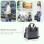 Double Deck Insulated Lunch Bag - Leak Proof alternate 2