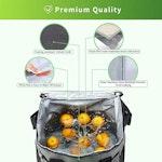Double Deck Insulated Lunch Bag - Leak Proof alternate 3