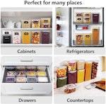 Airtight Food Storage Set - 16 Pc Pantry Organizer alternate 4