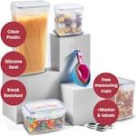 Airtight Food Storage Set - 16 Pc Pantry Organizer alternate 6