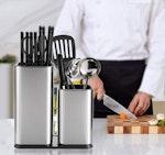 2-in-1 Stainless Steel Knife Holder alternate 5