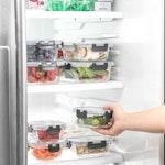 12-Pack Glass Meal Prep Containers with Lids alternate 1