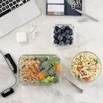 12-Pack Glass Meal Prep Containers with Lids alternate 5