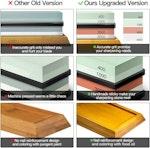 4-Sided Knife Sharpening Stone Kit 400-8000 Grit alternate 2