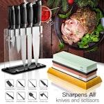 4-Sided Knife Sharpening Stone Kit 400-8000 Grit alternate 3