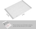 Roll-Up Dish Drying Rack Over Sink 52x33cm alternate 2