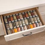 24 Glass Spice Jars with Labels alternate 4