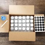 24 Glass Spice Jars with Labels alternate 7