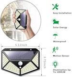 Waterproof Solar Security Lights (2-Pack) alternate 1