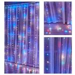 300 LED Curtain Fairy Lights with Remote alternate 4