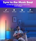Smart RGB LED Floor Lamp alternate 1