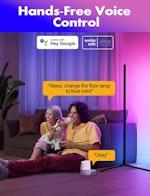 Smart RGB LED Floor Lamp alternate 2