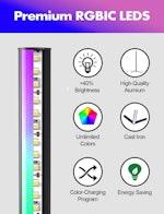Smart RGB LED Floor Lamp alternate 6