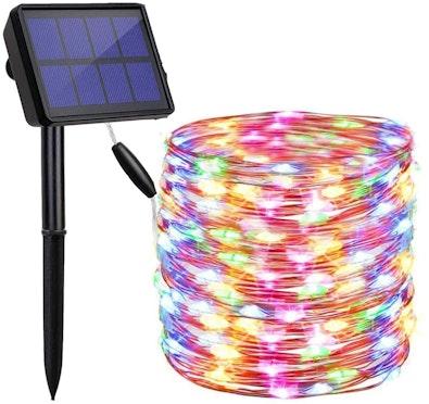 200 LED Solar Outdoor Lights - 8 Modes, Waterproof cover