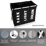 135L Laundry Hamper with Waterproof Bags alternate 1