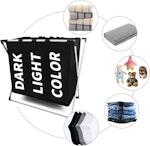 135L Laundry Hamper with Waterproof Bags alternate 4