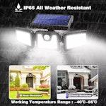 Solar Lights Outdoor 800Lm 74 LED Motion Sensor alternate 4