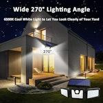 Solar Lights Outdoor 800Lm 74 LED Motion Sensor alternate 5