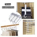 5-in-1 Adjustable Multi-Layer Pants Hanger alternate 8