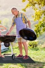 Grill Mat Fireproof for Smokers & Gas Decks alternate 1