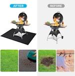 Grill Mat Fireproof for Smokers & Gas Decks alternate 4