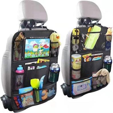 2-Pack Backseat Organizer with Tablet Holder cover