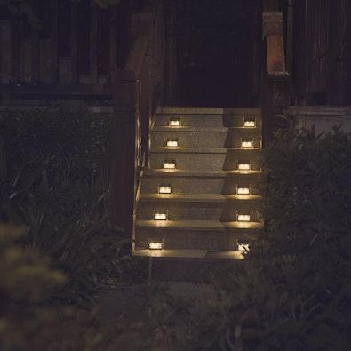 6-Pack Solar LED Lights for Fence & Outdoor Paths cover