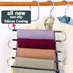 3-Pack S-Shaped Non-Slip Pants Hangers alternate 4