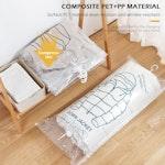 6-Pack Reusable Hanging Vacuum Storage Bags alternate 2