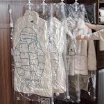 6-Pack Reusable Hanging Vacuum Storage Bags alternate 6