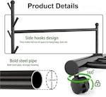 Freestanding Bedroom Clothes & Coat Rack alternate 3