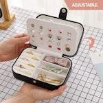 Portable Travel Jewelry Case (Black) alternate 3