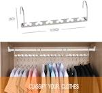 4-Pack Magic Metal Space-Saving Closet Hanger alternate 1