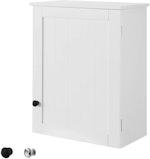 White Wall Cabinet 40x52 cm with Door thumbnail