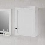 White Wall Cabinet 40x52 cm with Door alternate 1