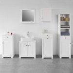 White Wall Cabinet 40x52 cm with Door alternate 6