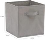 Foldable Storage Cubes (6-Pack, Grey) alternate 4