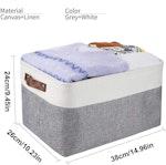 3-Pack Large Foldable Nursery Storage Baskets alternate 1